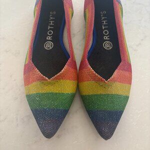 Custom rainbow rothys